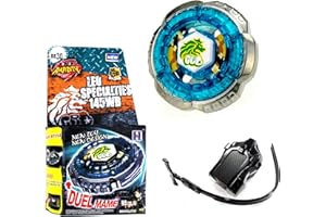 Rapidity Battle Spinning Top Rock Leone Mega Metal Fusion for Beyblade Masters 4D