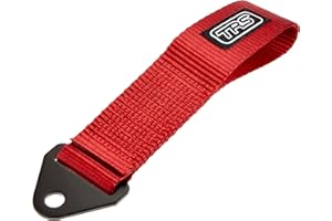 TRS-MOTORSPORT original TRS loop, universal tow loop, racing red tow hook, JDM tuning, red