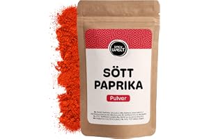 Spicy Welt Paprikapulver & Söt Paprika (500g) - För Stroganoff, Gulaschsoppa, Köttfärssås, Kyckling & Ugnsrostad Potatis