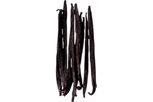 ROYAL BRAND Vainas frescas de vainilla bourbon - Semillas de grado A de Madagascar - 10 vainas