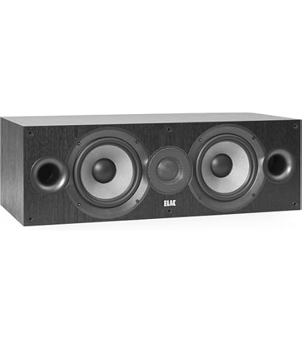 Altoparlante Centrale ELAC Debut C5.2 Nero - Per Impianti Stereo O Surround, 2 Vie, Alta Fedeltà - Foto 7