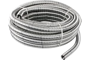 Tr uma Tuyau d'échappement flexible en acier inoxydable SL 3002 - 1 m - 55 mm