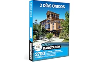 DAKOTABOX - Caja Regalo hombre mujer pareja idea de regalo - 2 días únicos - 2700 estancias en hoteles rurales, haciendas, masías, cortijos y mucho más