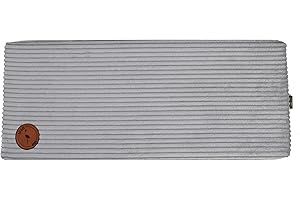 BORN2REST Prime Cat Window Lounger for Cats, Windowsill with a Non-Slip Backing, Cat Bed Window Sill Made in European Union (Grey Stripes, 70 x 27 x 3 cm)