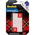 Scotch Removable Double-Sided Mounting Squares, 16 Pre-Cut Foam Squares, 0.7 in. x 0.7 in., Removes Easily Without Leaving Any Residue, Photo-Safe, Mess-Free Application (108AMS-SQ-16)