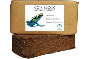 Serpentia Coir Block – Natural Coconut Coir Fibre Substrate For Reptiles
