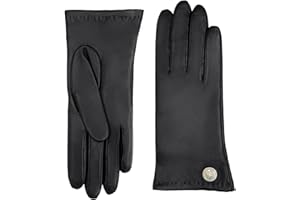 GLOVE STORY Gants Cuir d'Agneau pour Femme avec Doublure 100% Cachemire - Gants Premium Matière Élégante, Douce et Confortable - Gants d'Hiver Chaud Femme Fabrication Artisanale