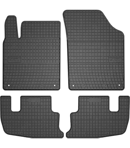 Car Lux AR02333 Tappetini Auto Su Misura Per Peugeot RCZ Sportcoupe (dal 2010) - Set In Velour Rosso 1900 G/m² Con Bordi Ricamati E Fissaggi Originali