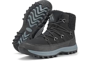 Mishansha Bottes Femme Chaussures Hiver Neige Chaudes Fourrure Bottine GR.36-42