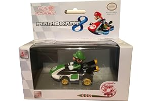CARRERA Nintendo- Mario Kart 8 Veicolo Pull Speed Luigi, 15817039