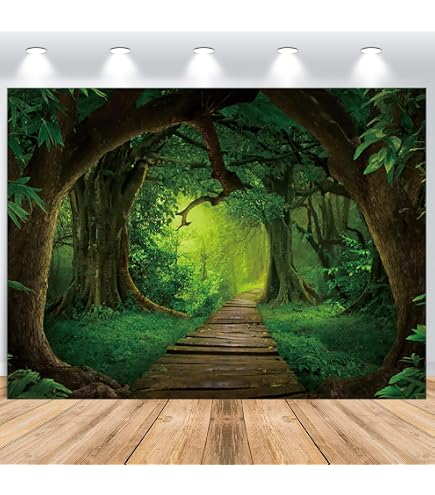 Fotohintergrund Sternennacht Wald – 2,1 X 1,5 M, Vinyl, Für Partys & Studio
