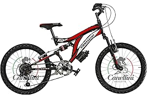 BICICLETTE CANELLINI Vélo enfant FULL SUSPENSION 20" COLORADO 6V