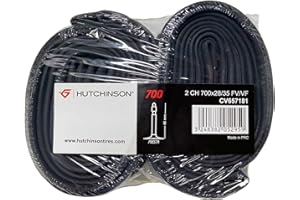 HUTCHINSON - Pack économique : Lot de 2 Chambres à air VTC Standard 700 x 28 à 35