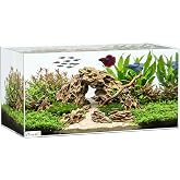 PawHut Aquarium Fish Tank 51 L with Transparent Protective Mat | Glass Fish Tank for Fish, Shrimp and Turtles