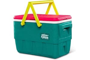 Igloo Special Edition 25 Quart Full Sized Picnic Basket Hard Side Insulated Cooler with Molded in Side Handles