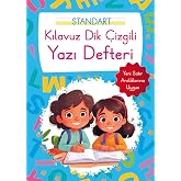 Kılavuz Dik &Ccedil;izgili Yazı Defteri B&uuml;y&uuml;k Boy - Mavi