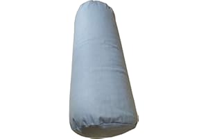 BROW FARM Yoga Bolster Filled with Organic Buckwheat Hulls - Deluxe