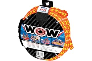 WOW SPORTS WOW World of Watersports, Tow Ropes, Floating Foam Buoys, Minimum Stretch
