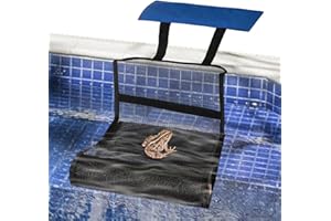 Kleintier-Poolschoner, Oxford-Stoff, schwimmendes Tierretter, Rettungswerkzeug, Spa, Frosch, für Outdoor-Tiere, Frosch, Streifenhörnchen, Cipliko, Blau