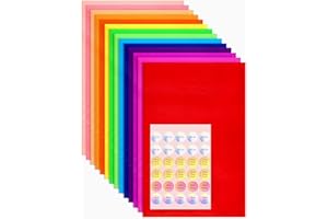 MAARA 42 Large Coloured Tissue Paper for Wrapping Gifts 50X75CM Gift Wrap Acid Free Gift Tissue Paper Sheets for Packaging Wrapping Gift Boxes Gift Bags with Stickers, Crafting for Kids