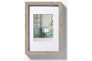walther design ramka na zdjęcia szara 30 x 45 cm prawdziwe szkło sztokholmska drewniana rama EA045D