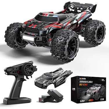 YONCHER YC100 Voiture RC 4WD 1:20 – Tout-terrain, 36 Km/h, 2 Batteries 800mAh – 50 Min De Jeu – Pour Adultes Et Enfants – 2.4GHz