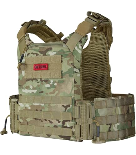 Cintura Tattica GRULLIN | Stile Militare Con Fibbia A Sgancio Rapido | Per Lavoro E Outdoor - Foto 2