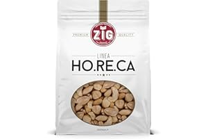 ZIG - HORECA - Mélange de snacks salés grillés Premium | Cacahuètes, amandes, noisettes, noix de cajou 1 kg