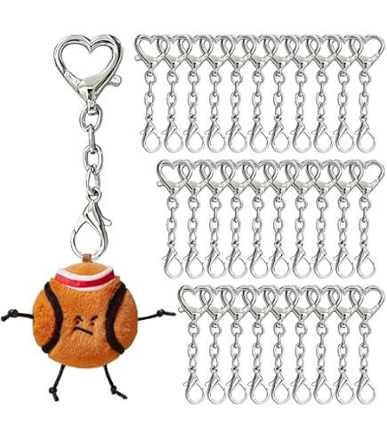 Ganci A Scatto Girevoli In Metallo E, 30 Pezzi Piccoli - Foto 9