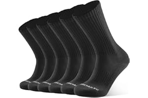 CLOSEMATE 6 Pares Calcetines Deporte Largos Hombre Deportivos Antiampollas Altos Antisudor Antideslizantes Transpirable Compresión Para Running Senderismo Trekking Ciclismo