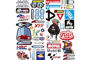 PANYI 90*Funny Motorbike Helmet Stickers Sponsor Decals Mtb Stickers Car Decals Motorcycle Sticker Motorbike Decals Suitable For Motorcycles Racing Cars Bicycles Skateboards