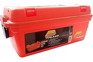 Plano Scatola di emergenza a profondità ridotta, impermeabile stampata, per il deposito di attrezzi da pesca, per uso intensivo, per l'esterno