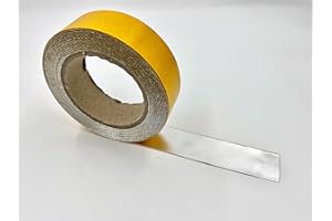 ‎SILENT SPORT PREMIUM Hitzeschutz Tape/Klebeband/Band - selbstklebend - alubeschichtet - 800° - 5cm Breit (1 Meter)