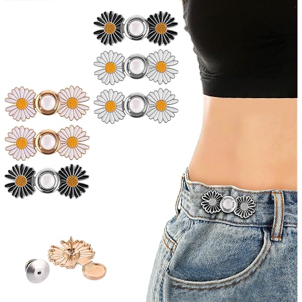 ZORVYN Hosen-Taillenstraffer - 6 Sets Ohne Nähen Für Perfekte Passform