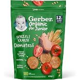 Gerber Organik Tahıl Bazlı Domatesli Sebzeli Kraker 100 gram