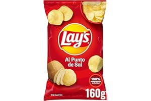 Lay'S Patatas Fritas Al Punto de Sal, 160g