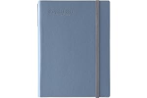 HOLDERZWU Dziennik akademicki 2024-2025, dziennik A5 2024-2025, dzień na stronę od lipca 2024 do czerwca 2025, elegancki organizer w twardej okładce, z długopisem, tylna kieszeń, kolorowa zakładka miesięczna,