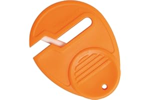 ‎FISKARS Fiskars Uniwersalna ostrzałka do nożyczek, Dla prawo- i leworęcznych, Ceramiczne głowice szlifierskie / plastikowa obudowa, Pomarańczowa, Sewsharp, 1003871