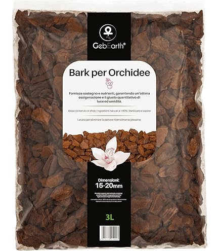 KB TERRICCIO QUALITÀ SUPERIORE PER ORCHIDEE 10L PER RINVASO E MESSA A DIMORA