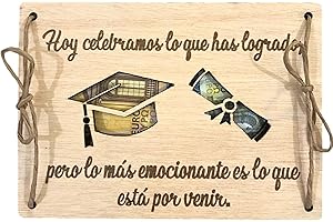JR Maderas Tarjeta para Regalar Dinero Original - Regalo de Graduación - Tarjeta Felicitación de Graduación - Tarjeta de Madera para Fiesta de Graduación - Regalo para Estudiantes - Regalo Ideal.