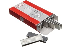 Novus 042-0594 Carton de 2000 Agrafes dos étroit 4/18 mm Rouge