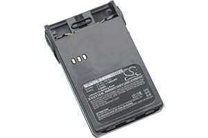vhbw batteria compatibile con Midland CT410, CT400, CT210, CT200, CT-710, CT-32 radio (1200mAh, 7,4V, Li-Ion) + clip