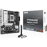 ASUS Prime B850M-A WiFi, AMD mATX ana kart, DDR5 yuvası, PCIe 5.0 Ready, 3 M.2 yuvası, Wi-Fi 6E, Ethernet Realtek 2.5 GB, Dis