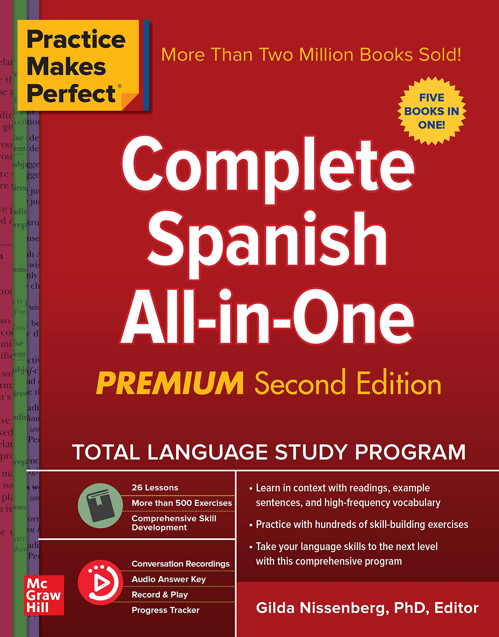 Practice Makes Perfect: Complete Spanish All-in-One, Premium Second Edition [Idioma Inglés]