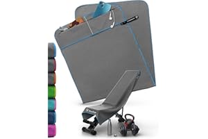 NirvanaShape Toalla de Gimnasio | Toalla de Microfibra Resistente con Clip Magnético | Elegante y Funcional | Ultra Absorbente y Compacta | Toalla de Deporte Gimnasio