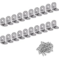 Winkelverbinder 90 Grad Winkel Klammern L-Form Rechtwinkliges Edelstahl Ecke Klammer Möbel Winkel Mit Screws für Tabelle…