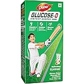 Dabur Glucose-D Instant Energy Drink Powder - 1kg (Carton) | Enriched with Vitamin D & Calcium | Quick Energy Replenishment Formula | Easy to Mix Refr