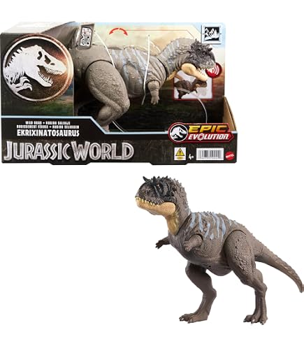 JURASSIC WORLD - COFFRET FIGURINE ET DINOSAURES ASSORTIES - CAMIONS, ARMES ET SUPERHÉROS / Figurines JURASSIC WORLD - COFFRET FIGURINE ET DINOSAURES ASSORTIES - CAMIONS, ARMES ET SUPERHÉROS / Figurines