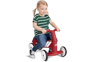 Radio Flyer Scoot About Sport, Red Toddler Ride On Toy For 1-3 Years Old