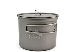 TOAKS Titanium 900ml Pot with 115mm Diameter by TOAKS